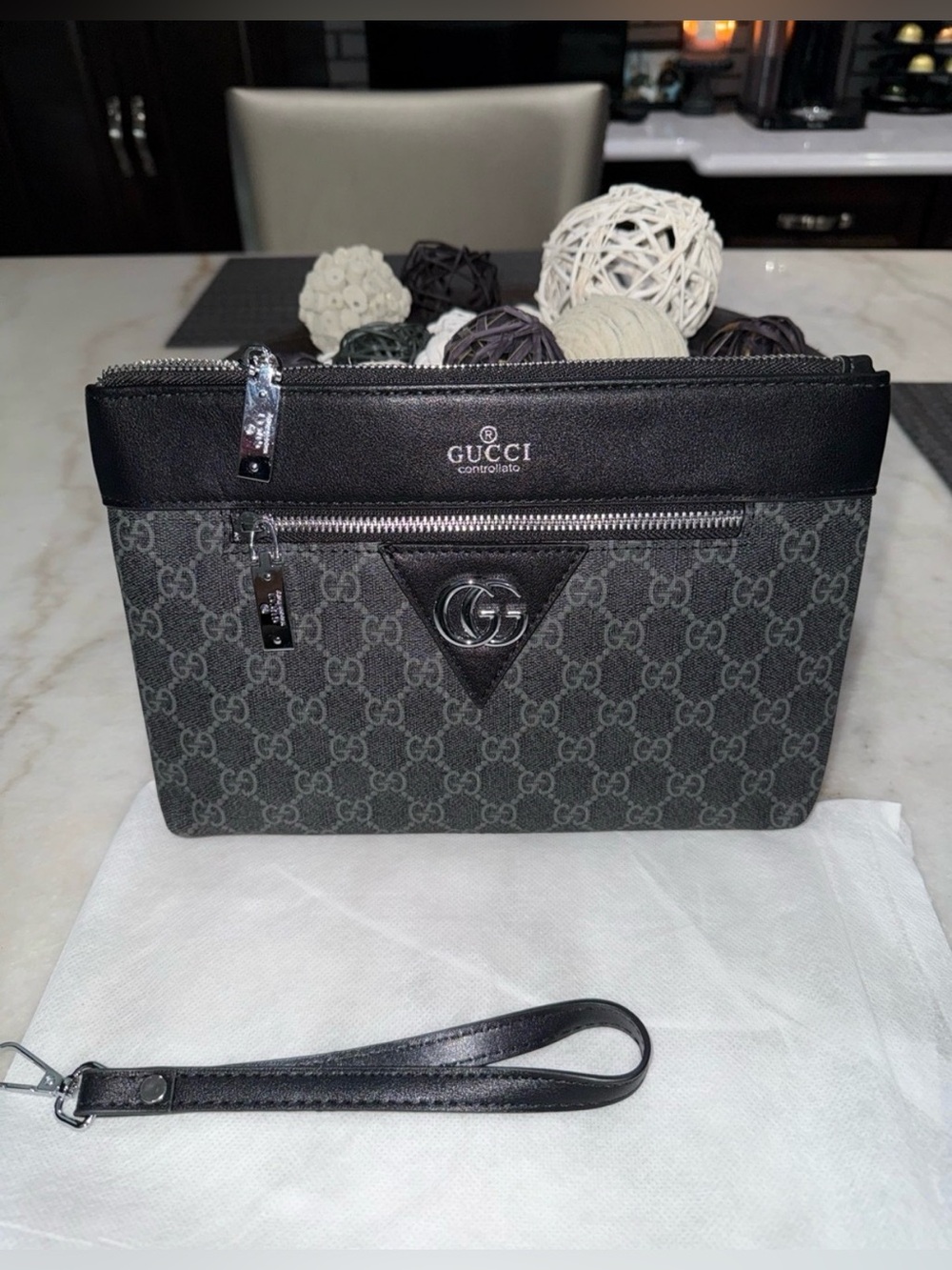 Gucci wristlet